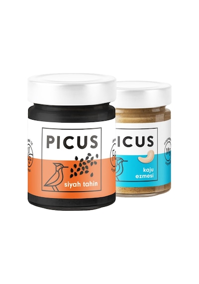 Picus Siyah Tahin 210 G + Kaju Ezmesi 195 G