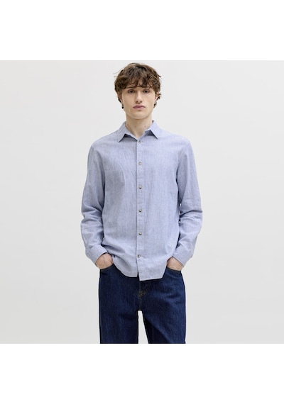 Jack & Jones Erkek Uzun Kollu Gömlek - Summer - 12289174 Infinity