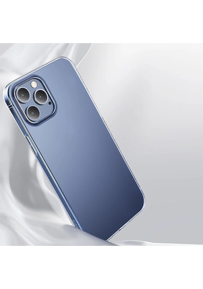 Hepsi Baseus Simple Case iPhone Uyumlu 12 Pro 6.1 İnce Şeffaf Silikon Kılıf- 5775 Najmaddin