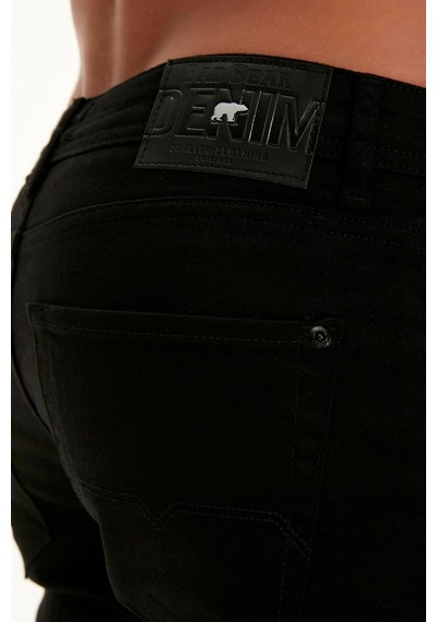 Bad Bear Franco Erkek Jeans-3794 Black-black Siyah