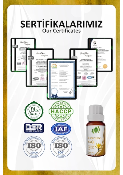 Ylang Ylang Yağı Cananga Odorata Essential Oil 10 Ml