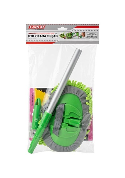 Oto Yıkama Fırcası Mop Saplı 092 1 Adet Çok Renkli