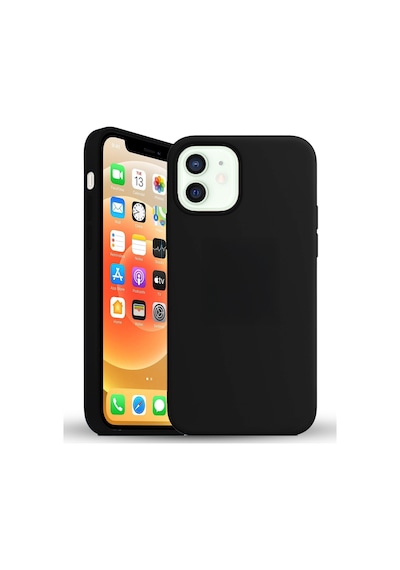 Bix Apple Uyumlu iPhone 11 Silikon Kılıf Güçlü Koruma Darbe Emici Siyah