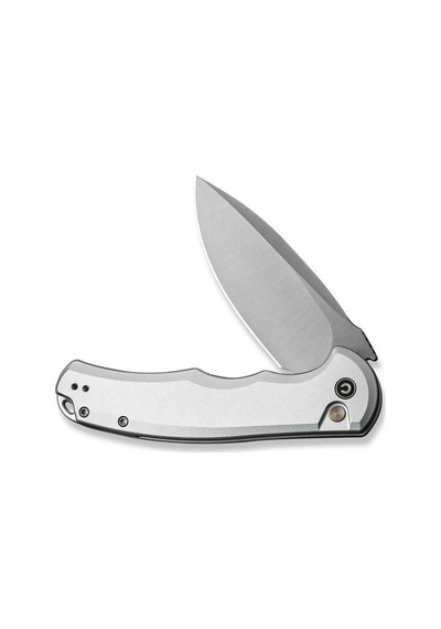 Civivi Button Lock Praxis Aluminum Silver Kamp Çakı Gri - Gümüş