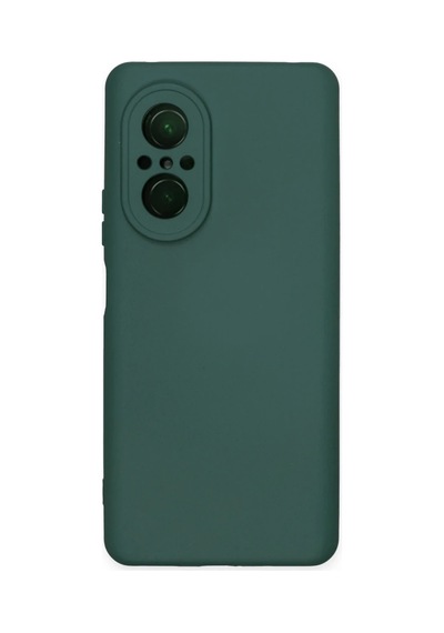 Huawei Nova 9 Se Kılıf Nano İçi Kadife Silikon - Koyu Yeşil 0.2M-Çok Renkli