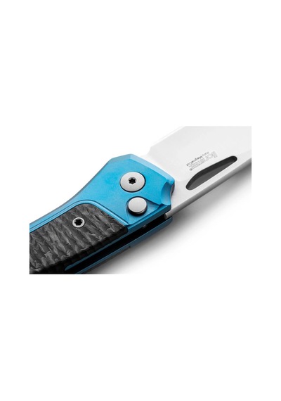Lionsteel Twain-blue Titanium / Carbon Fiber Kamp Çakı Çok Renkli