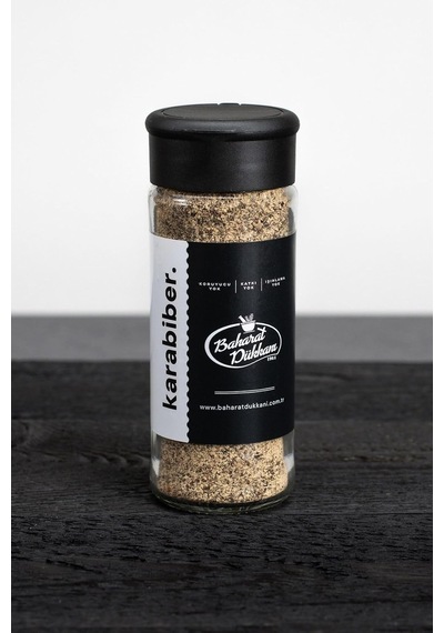 Karabiber Öğütülmüş 55gr Cam Çok Renkli