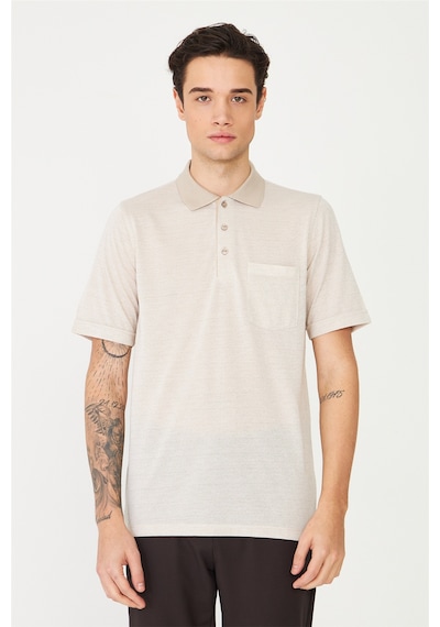 Taş Polo Yaka T-shirt Taş