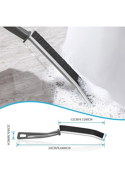 Boşluk Temizleme Fırçası, 2 Adet Sert Kıllı Köşe Temizleme Fırçası Paketi, Mutfak, Banyo, Boşluklar, Köşel