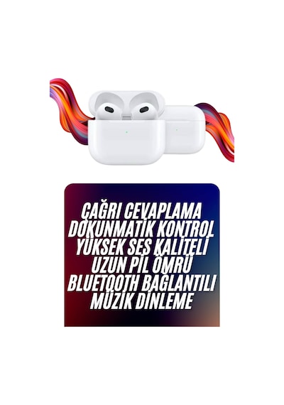 Yeni Nesil Kulak İçi Bluetooth Kulaklık Kablosuz Sesli Asistan Kulak Içi