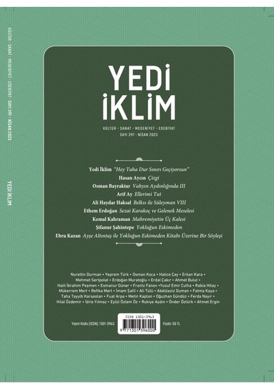 Yedi İklim 397.Sayı Nisan 2023