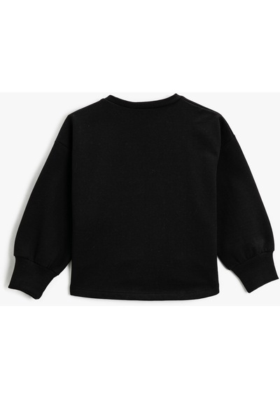 Koton Ayıcık Baskılı Sweatshirt Pamuklu Bisiklet Yaka Uzun Kollu Siyah 3wkg10592ak 3WKG10592AK999 Siyah Koton Ayıcık Baskılı Sweatshirt Pamuklu Bisiklet Yaka Uzun Kollu Siyah 3wkg10592ak 3WKG10592AK999 Siyah