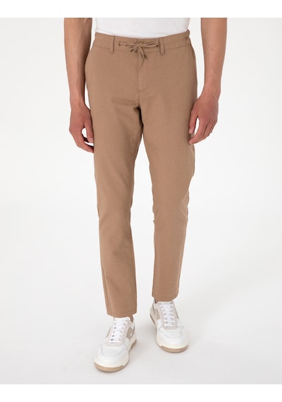 Pierre Cardin Erkek Kahverengi Pantolon Kanvas-chino 50308076-vr197 Kahverengi