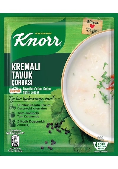 Kremalı Tavuk Çorbası 65 Gr