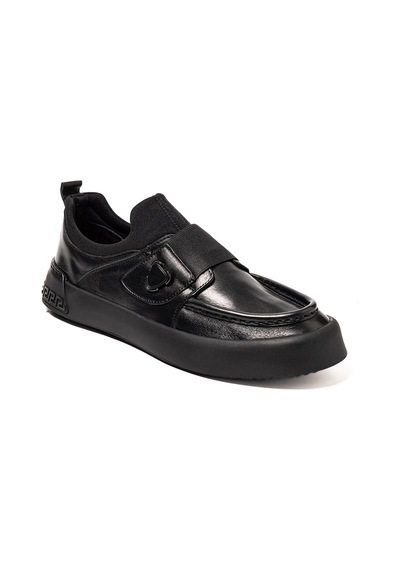 Black Safari + Black Stretch Sneaker Erkek Ka-26y-alfa5426 John May Munıh Shoe