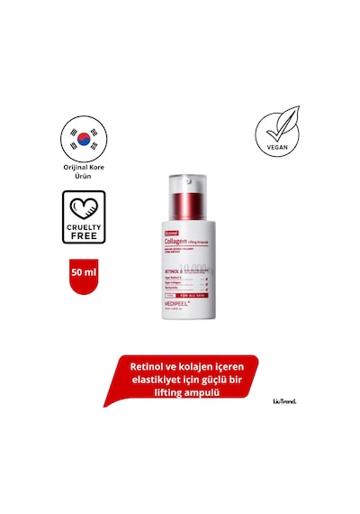 Medipeel Medi Peel Retinol Kolajen Sıkılaştırıcı Ampul, 50 Ml M0095