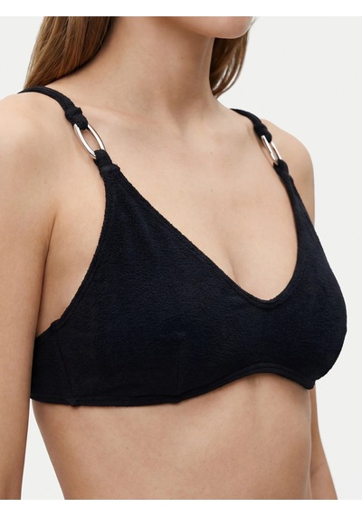 Mıchael Kors Kadın Bikini Üstü Mm06307-001 Siyah