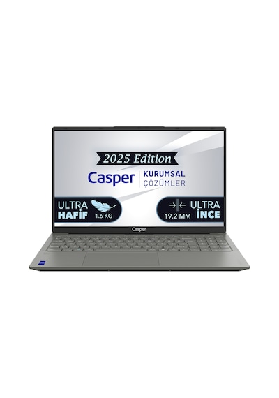 Casper Nirvana X700.7430-8V00T-G-F R5-7430U 8 GB 500 GB NVMe SSD 15.6" W11H Dizüstü Bilgisayar