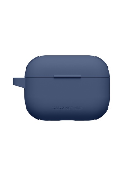 Apple Uyumlu AirPods Pro 2 Amazingthing Airbag Köşe Tasarımlı Omni Serisi Silikon Kapak Lacivert