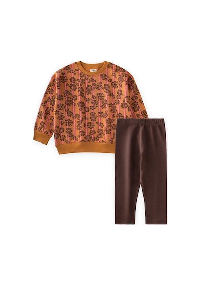 Cigit Taytlı Sweatshirt Takım 2-10 Yaş Camel Camel