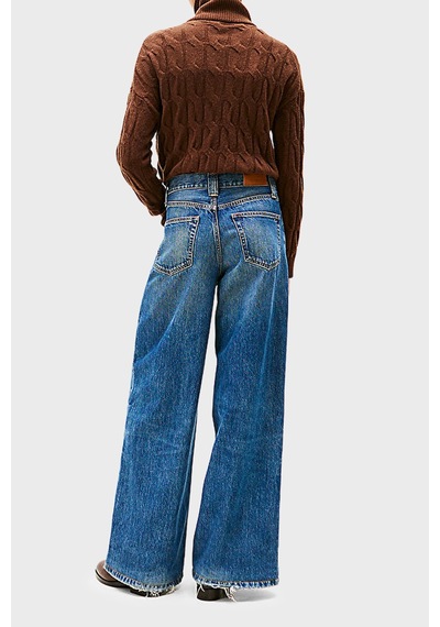 Tommy Hilfiger Bayan Kot Pantolon Ww0ww46731 1a5 Mavi Mavi