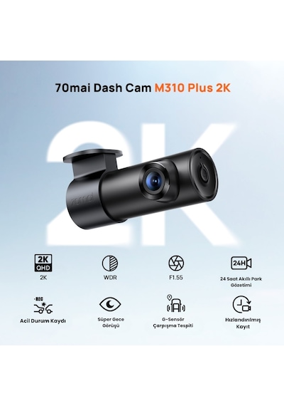 70mai M310 Plus 2K Ön Araç Kamerası