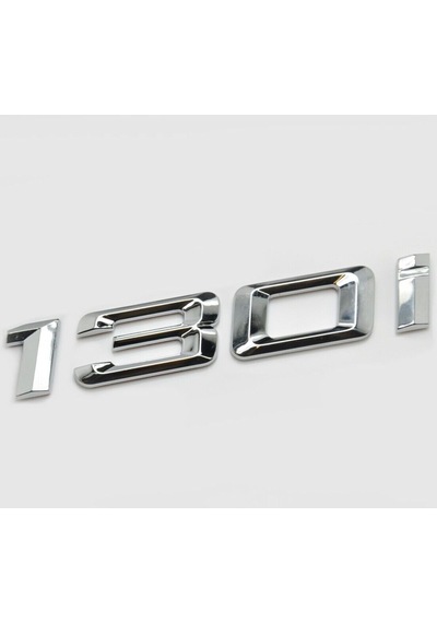 Bmw 130i Krom Bagaj Yazısı İthal Ürün A++ Kalite