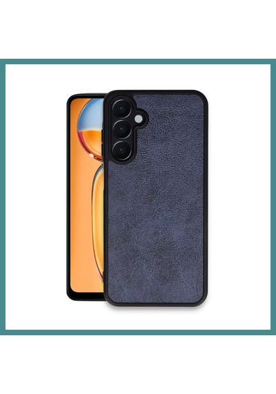 Trendexa Samsung Galaxy A35 5g Uyumlu Kılıf Aras Deri Kapak - Lacivert Mac