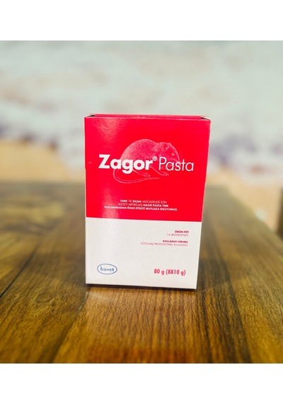 Zagor Pasta Fare Fare Sıçan Mücadelesi Lezzeti Arttırılmış Hazır Pasta Yem