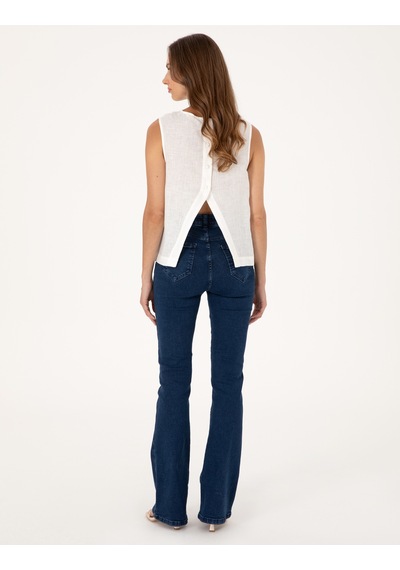 Pierre Cardin Kadın Lacivert Pantolon Jean 50313218-vr033 Lacivert