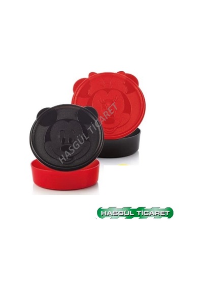 Tupperware Beslenme Kabı Minnie Mickey Saklama Kutusu Hsgl