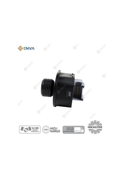 Volkswagen Golf 4 Katlanmaz Dikiz Ayna Ayar Düğmesi 1997-2004
