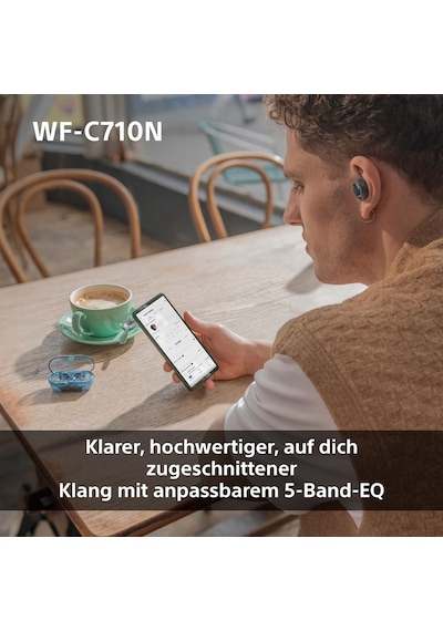 Sony Wf-c710n - Gerçek Kablosuz Gürültü Önleyici Kulaklık, Hafif, Dokunarak Çalıştırma, Çok Noktalı Bağlantı, Ipx4, 40 Saate Kadar Pil, Hızlı Şarj, İos Ve Android Uyumlu, Cam Mavisi Sony Wf-c710n - Gerçek Kablosuz Gürültü Önleyici Kulaklık, Hafif, Dokunarak Çalıştırma, Çok Noktalı Bağlantı, Ipx4, 40 Saate Kadar Pil, Hızlı Şarj, İos Ve Android Uyumlu, Cam Mavisi