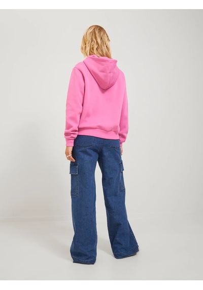 Jjxx Kapüşonlu Rahat Kesim Pembe Kadın Sweatshirt 12250183 001