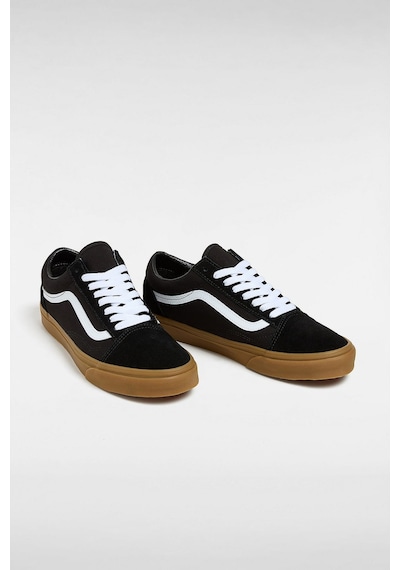 Vans Erkek Old Skool Sneakers - Siyah Siyah