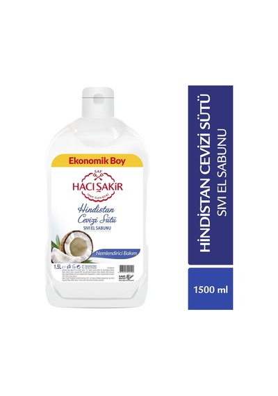 Hindistan Cevizi Sütü Sıvı El Sabunu, 1500 Ml Diğer