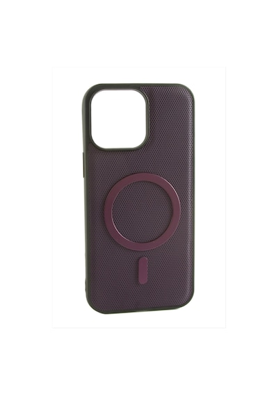 Apple iPhone Uyumlu  15 Pro Max Magsaff Kapak Kılıf Mor