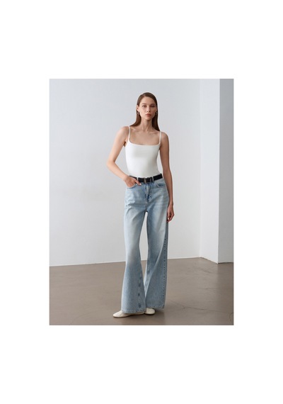 Dilvin 21200 Bra-free Askılı Top Ekru