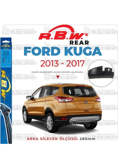 Ford Kuga Arka Silecek (2013-2017) RBW