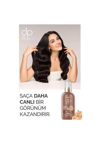 Daily Perfection Çörek Otu Yağı Özlü Sıvı Saç Bakım Kremi 200 Ml - Dökülme Karşıtı, Güçlendirici Ve Anında Kolay Tarama Sağlayan Durulanmayan Bakım