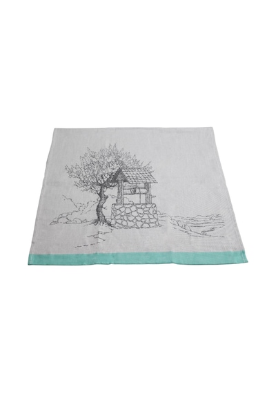 Hobby Nelly Kurulama Bezi, Mutfak Havlusu 2'li 50 X 70 Yeşil Ve Gri