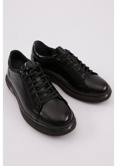 Dgn 2208 Erkek Bağcikli Spor Ayakkabi 2208-2285-R7749 Siyah