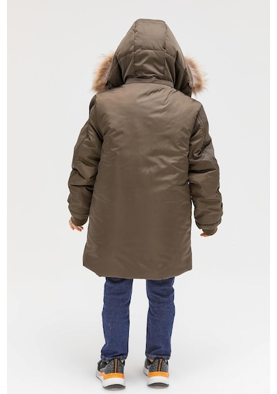 Benittokids Erkek Çocuk Yelekli Mont 2'li Takım 51291 Haki