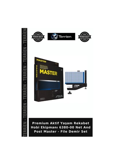 Premium Aktif Yaşam Rekabet Hobi Ekipmanı 6380-00 Net And Post Master - File Demir Set Belirtilmemiş