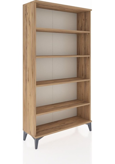 Arges Dolap 4 Raflı 88x30x163 Çam-çam Çam