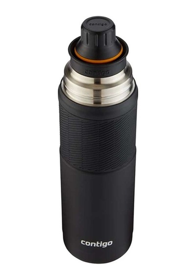 Contigo Thermal Bardaklı Çelik Termos 740ML Siyah