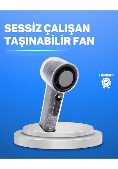 Ultra - 925 - Sessiz Usb Şarjlı Fan Tnabilir Ve - Muratech - Hafif Tasarım