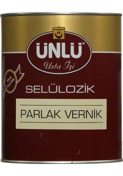 Ünlü Selülozik Parlak Vernik 2,5L