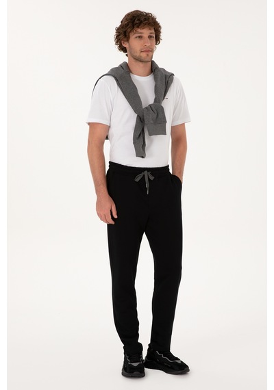 U.s. Polo Assn. Erkek Siyah Eşofman Altı 50307803-vr046 Siyah
