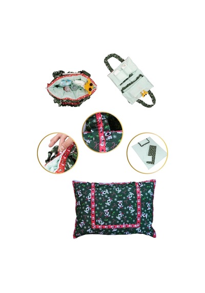Anne Ve Bebek İçin Çok Amaçlı Seyahat Çantası Haki - 674198603 Haki